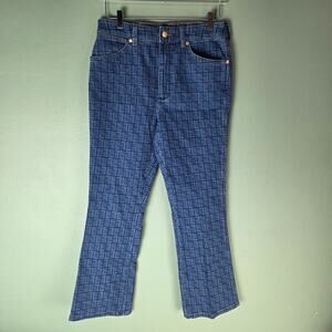 Wrangler X Leon Brdiges Womens 29 High Rise Laser Wrock Flare Jeans